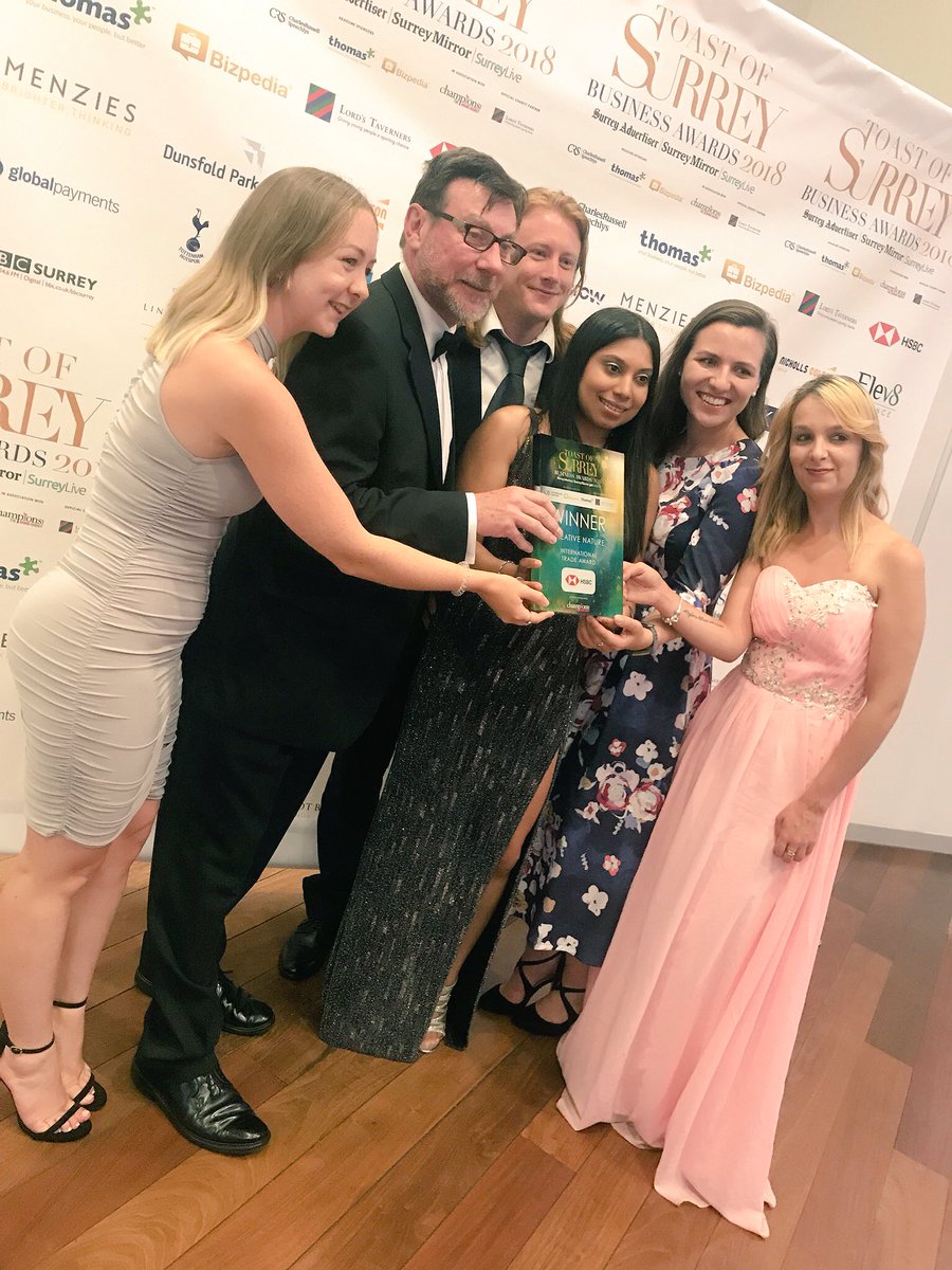 JuliannePonan's tweet photo. Woken up this morning saying OMG did @creativenature actually #win a 3 #Awards in the @TOSawards #TOSawards2018 #TOSBA2018 YES we did! What a night for my #amazing #team. Celebrate the #wins https://t.co/sy4aZwOm0U