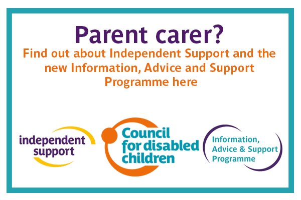 Heard about the new Information, Advice and Support Programme from <a href="/CDC_tweets/">CDC</a> and <a href="/contactfamilies/">Contact</a>? Want to know more? See our FAQs: bit.ly/IASPFAQs