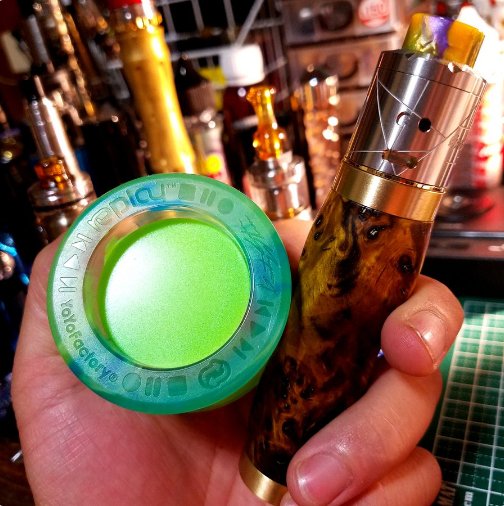 Ghost inhale rda by AvidVape brand
📷<a href="/atsunobuMOD/">篤信</a> 
#avidvape #ghostinhalerda #ghost #rda