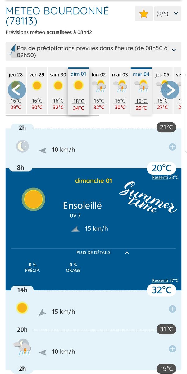 #YakaMeteo Soleil estival pour la 10e édition du Challenge de #Bourdonné #CdB2018 on vous prépare des ravitos aux petits oignons à l'ombre des grands chênes 😎🚴‍♂️🤟 #Onpenseavous #Trail #Raid #Rando #DefisFranciliens #Yvelines #Rambouillet