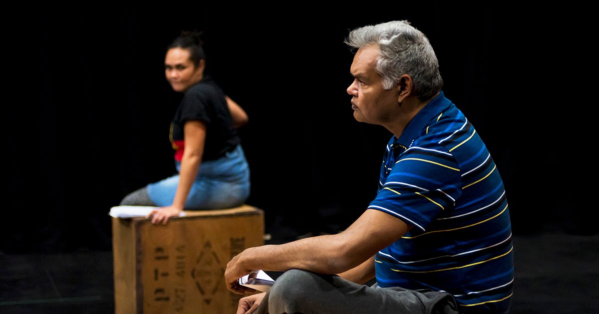 SeymourSydney's tweet photo. We got a sneak peek at some rehearsal shots of Katie and Kamahi preparing for the tour of Which Way Home.
WHICH WAY HOME | 24 JULY - 4 AUGUST
Bookings: https://t.co/6CL0clkAOV
@ILBIJERRI @RegionalArtsVic @naidocweek
#WhichWayHome #indigenoustheatre
Credit: Jody Haines https://t.co/JAawsFjmxv