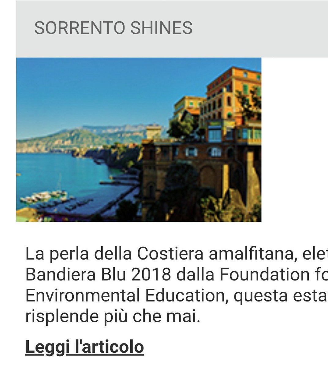 radis_14's tweet photo. Voi scrivete "la perla della costiera amalfitana" parlando di #Sorrento ?? Non mi sembra esatto...! https://t.co/QeOmNh3S4W La Freccia Collection https://t.co/vIIB6Et8MO