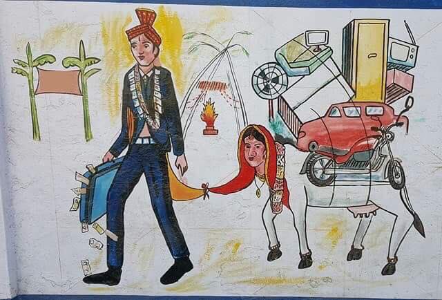 Aintyourkhassam's tweet photo. Stop giving your daughters to beggars,
Stand against dowry. https://t.co/UlM1BHUYE6