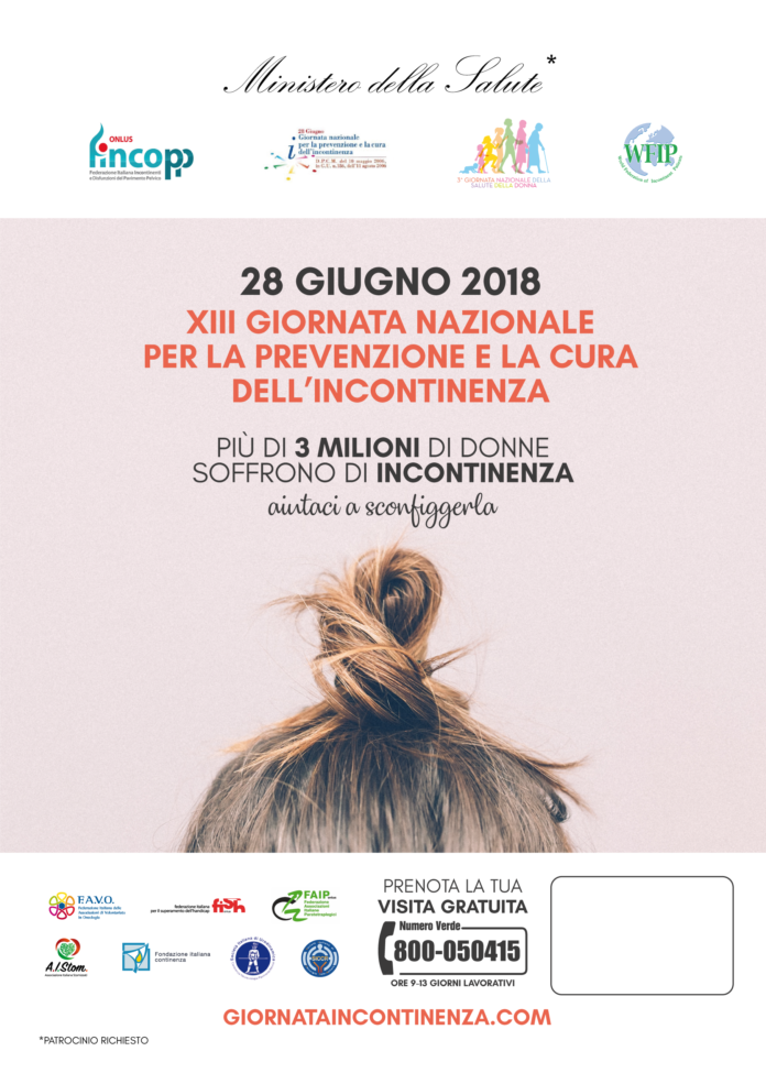 Oggi, #28Giugno è la Giornata Nazionale #Incontinenza un'importante momento per fare luce sui diversi aspetti di questa patologia che interessa diversi milioni di italiani. 
fincopp.org/giornata-dell-…