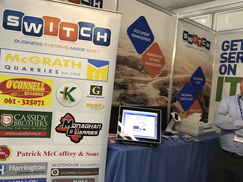 Switch_Systems's tweet image. Day 3 @hillheadshow - last day to see our document management systems and mobile solutions- pop along to stand RB32 and talk to one of our team #Hillhead18 #Cloud #ERP