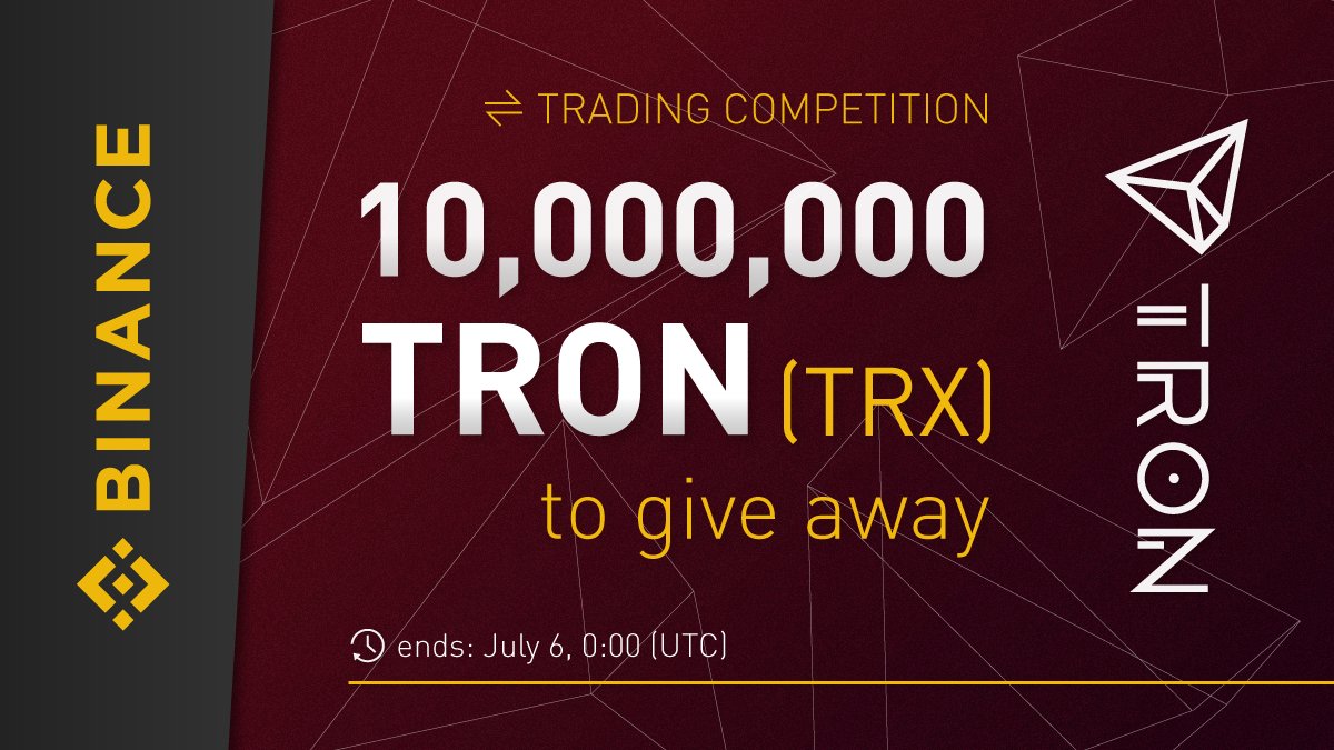 binance tron giveaway