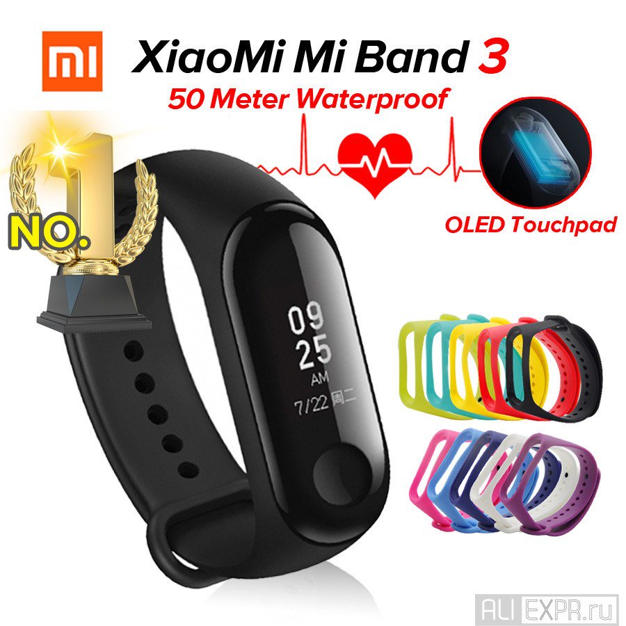 AliExpr's tweet image. Xiaomi MiBand 3 aliexpr.ru/xiaomi-miband-…