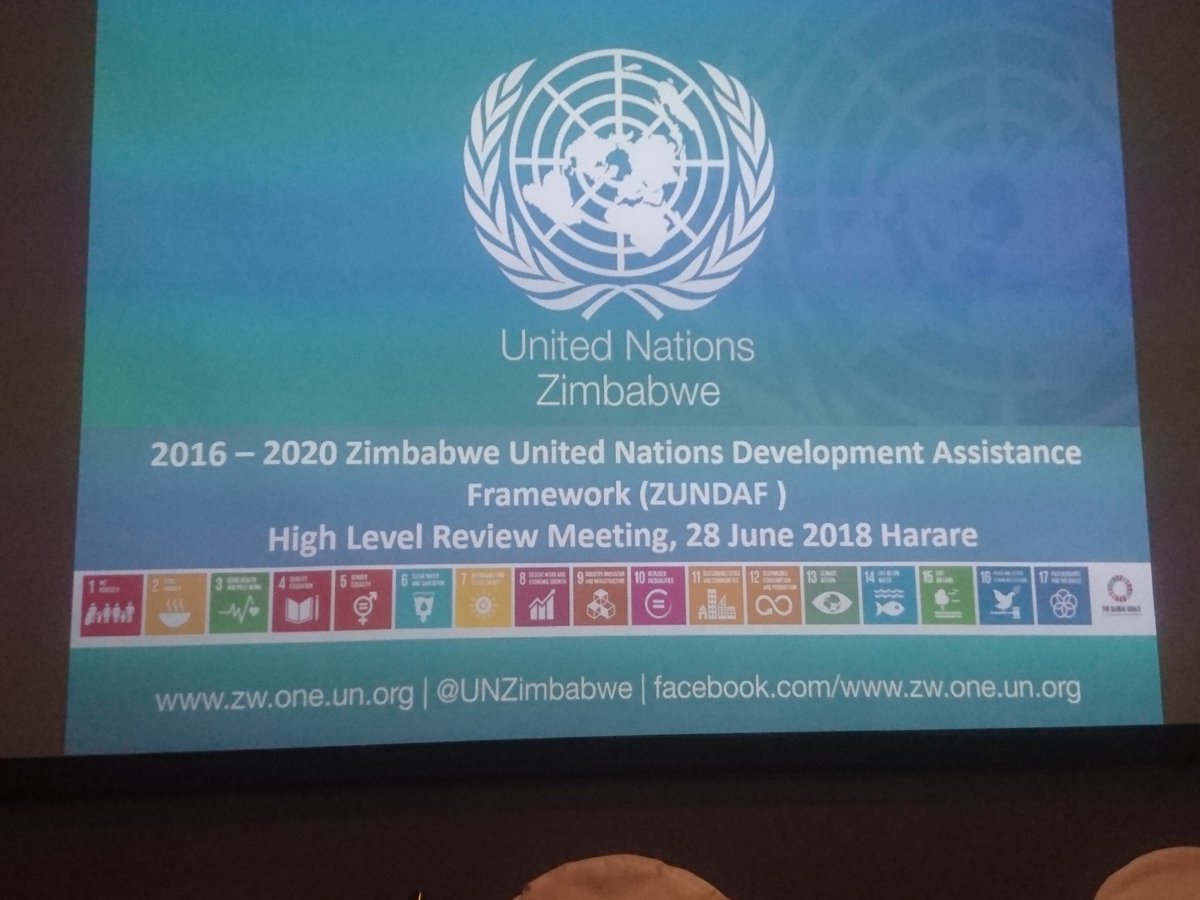 Fao Southern Africa Happeningnow The 17 Zundaf High Level Annual Review In Harare Dr Mushe Sibanda Representing Goz Bishowparajuli 4 Un In Zimbabwe Several Heads Of Un Agencies Development Partners