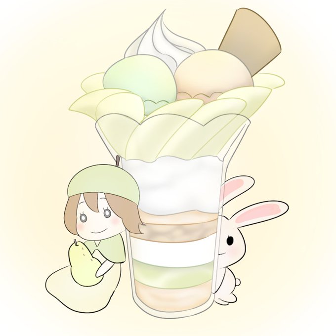 パフェ食べたいのtwitterイラスト検索結果