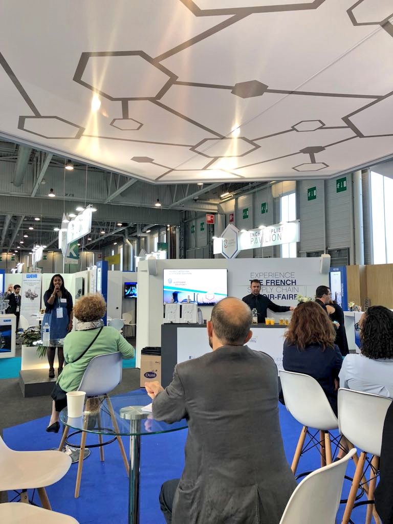 #InnovationPitch of <a href="/EtnaSandrine/">Sandrine S. ETNA Industrie</a> about its indirect detection and efficience solution on the France Lounge - booth nº J100 #NuclearExpertiseFromFrance #FrenchSuppliers #SavoirFaire <a href="/Exhibition_WNE/">WNE - World Nuclear Exhibition</a>