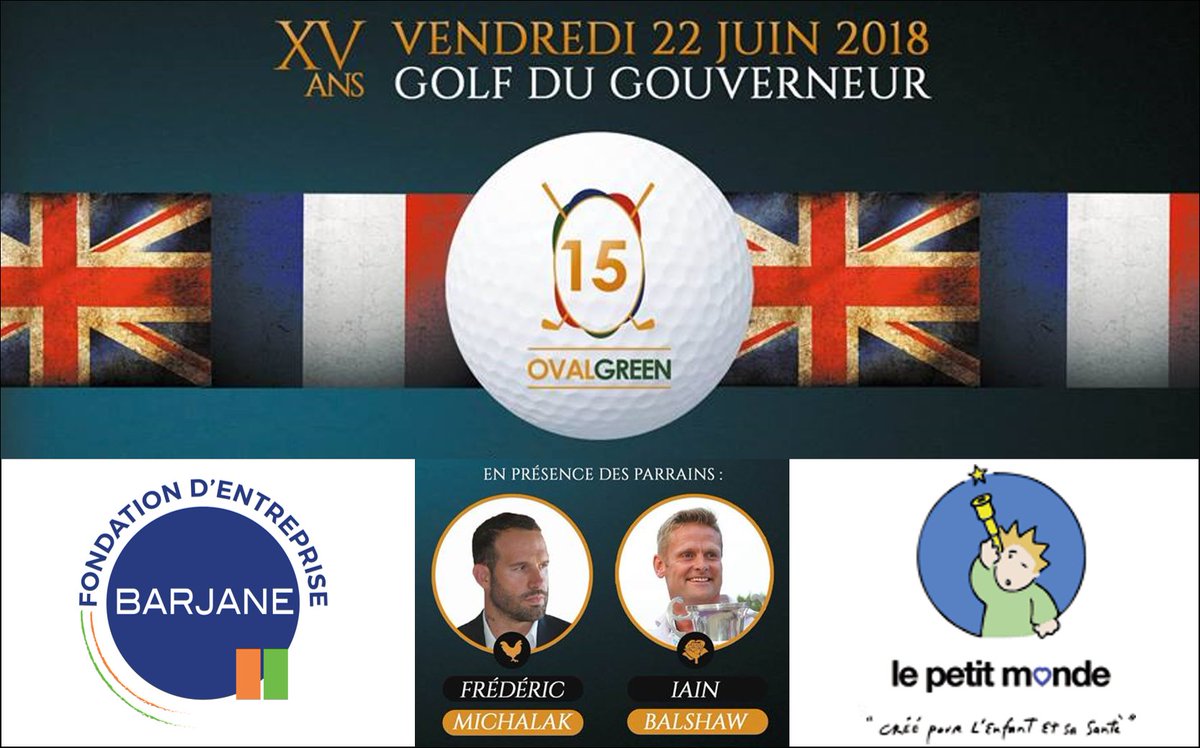 GroupeBarjane's tweet photo. @GroupeBarjane Foundation supports the 15th #Ovalgreen Trophy !
The benefits of the day were donated to the association Le Petit Monde. #Lepetitmonde #Rugby #Lepetitmonde #Golf #crunchgolf @michalakfred @iainbalshaw @AgenceMSP
https://t.co/ffDUdqILQ6 https://t.co/NZMR6QlARX