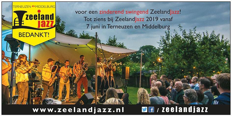 zeelandjazz's tweet photo. Tot dan! #ZeelandJazz https://t.co/3DuWq5ygE3