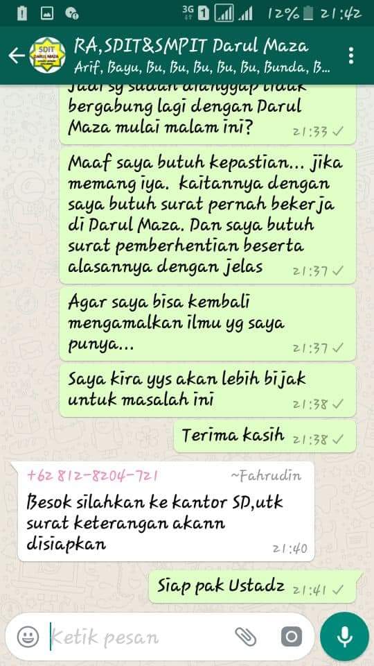 Miris gegara pilkada, beda pilahan, dipecat dari pekerjaannya.

Lagi rame di FB ini link-nya m.facebook.com/story.php?stor…

Semoga kang <a href="/ridwankamil/">Ridwan Kamil</a> baca😫
