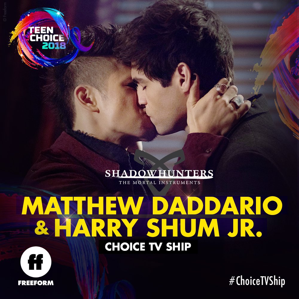#Malec is magnificent. 
RT this to vote <a href="/MatthewDaddario/">Matthew Daddario</a> and <a href="/HarryShumJr/">Harry Shum Jr</a> as your #ChoiceTVShip.