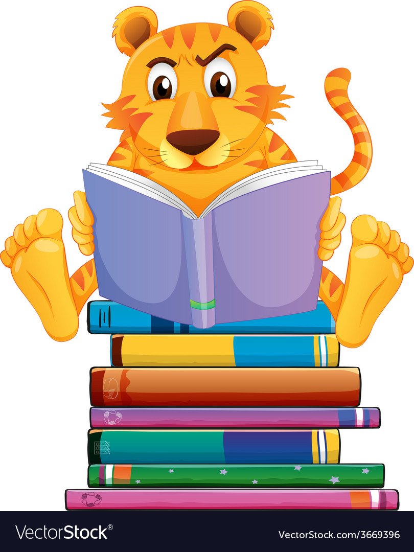 Львенок с книжкой