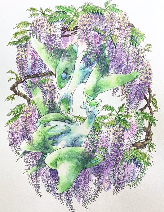 「wisteria」 illustration images(Oldest)