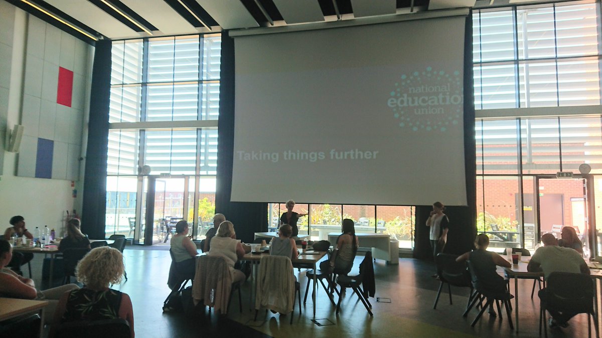 NEUNorthWest's tweet photo. Our afternoon session getting underway with @NEULauraBoyd. Everyone is really engaged in sharing their experiences and learning from others #educatorslearning #NEUMHC18 #mentalhealthawareness #okaytotalk https://t.co/Gv3iCKC77R