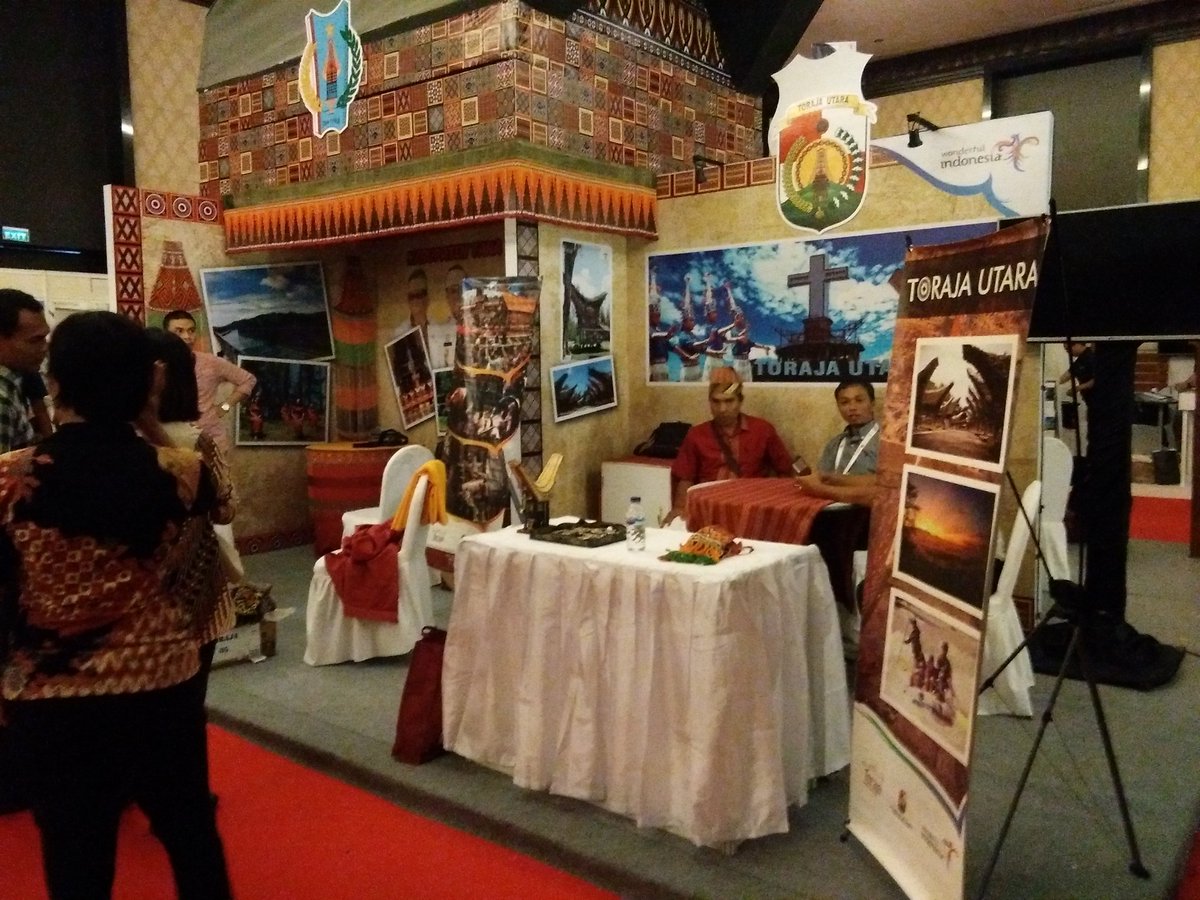 VisitToraja's tweet photo. Toraja Destination at Bali &amp; Beyond Travel Fair 2018 , day 1 #visittoraja #torajatourism https://t.co/clqqm7rqWp