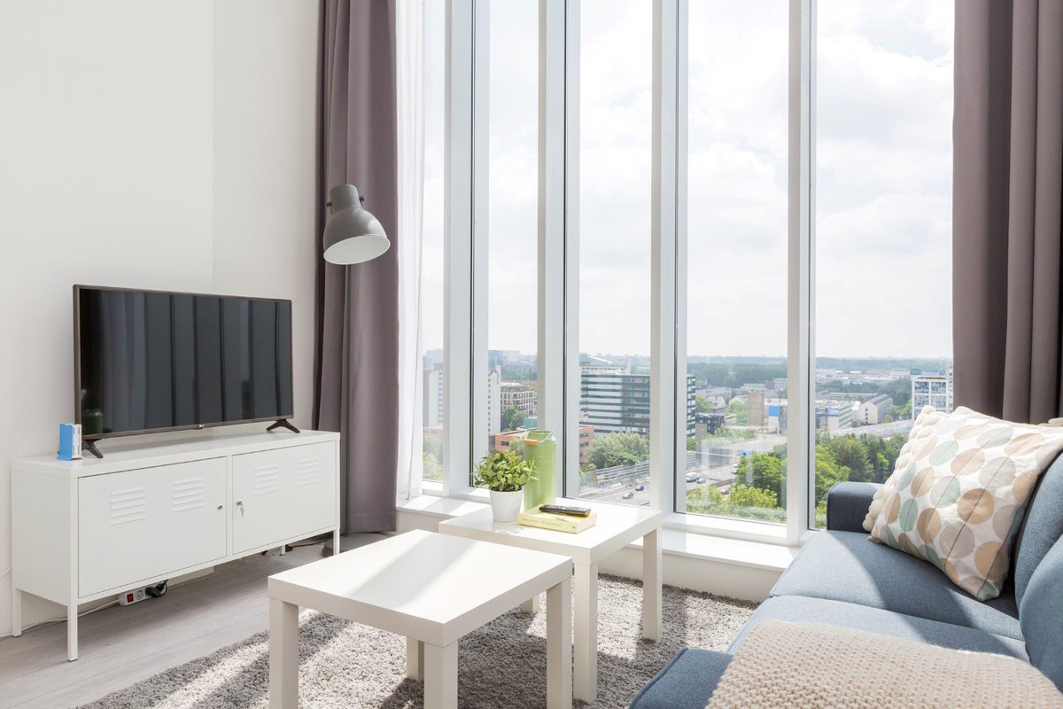 Holland2Stay's tweet photo. A lovely view from #WFCLofts in Amsterdam! There is only one loft available to book, hurry! https://t.co/qjqTR92Ppr
.
#loftgoals #apartment #interior #forrent #flats #amsterdam https://t.co/Da56tXwkI5