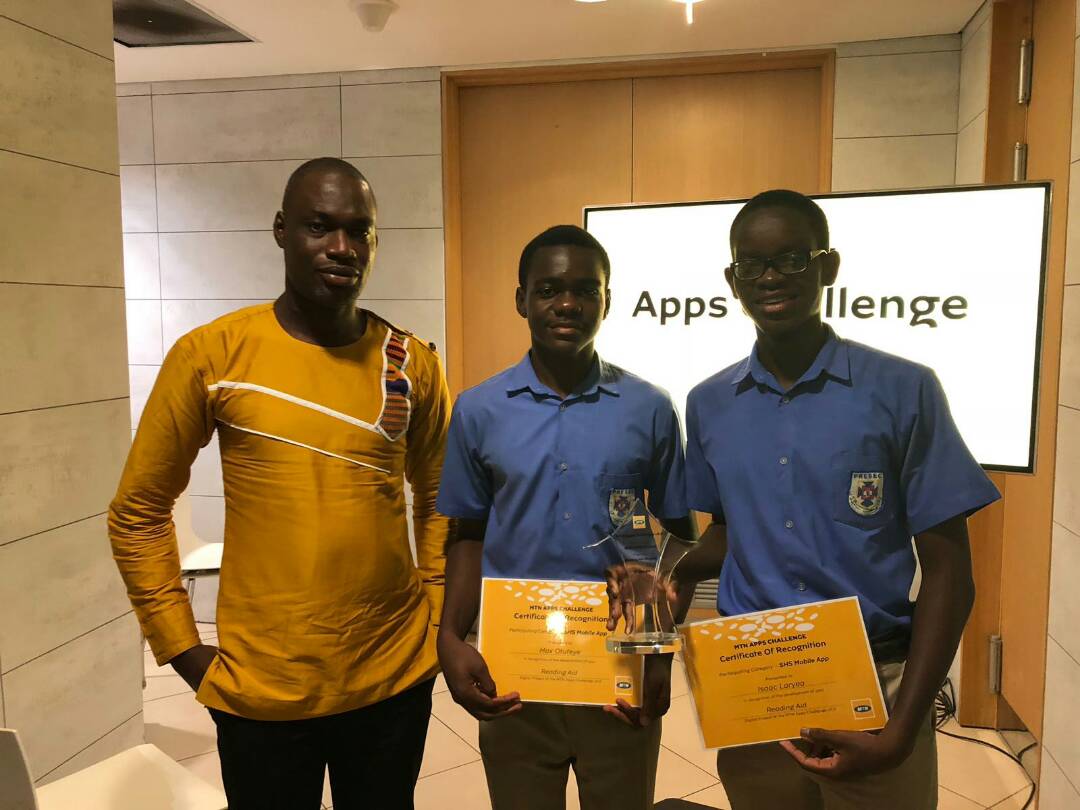 TheOdade3's tweet photo. #Presec wins the MTN App Challenge!!!!!!
#Odadee https://t.co/B3yKWaQxyv