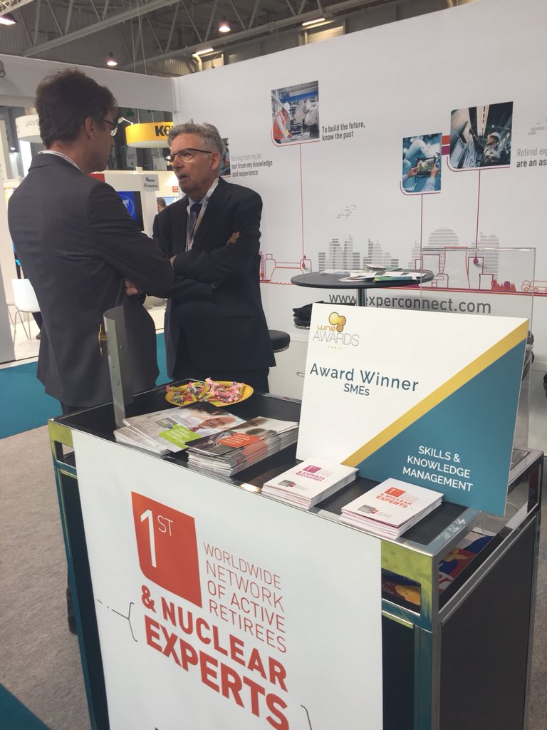 Plus que quelques heures pour venir nous rencontrer, stand H46 Hall 7.
#WNE2018 <a href="/Exhibition_WNE/">WNE - World Nuclear Exhibition</a>