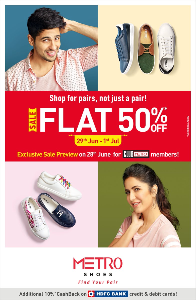 metro shoes sale 2018