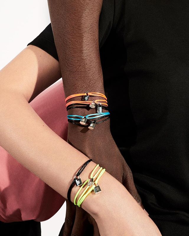 Louis Vuitton on X: New ways to wear your support for @UNICEF to help  vulnerable children. #MAKEAPROMISE with a @LouisVuitton Silver Lockit Fluo  bracelet, now in new colors. Join us at