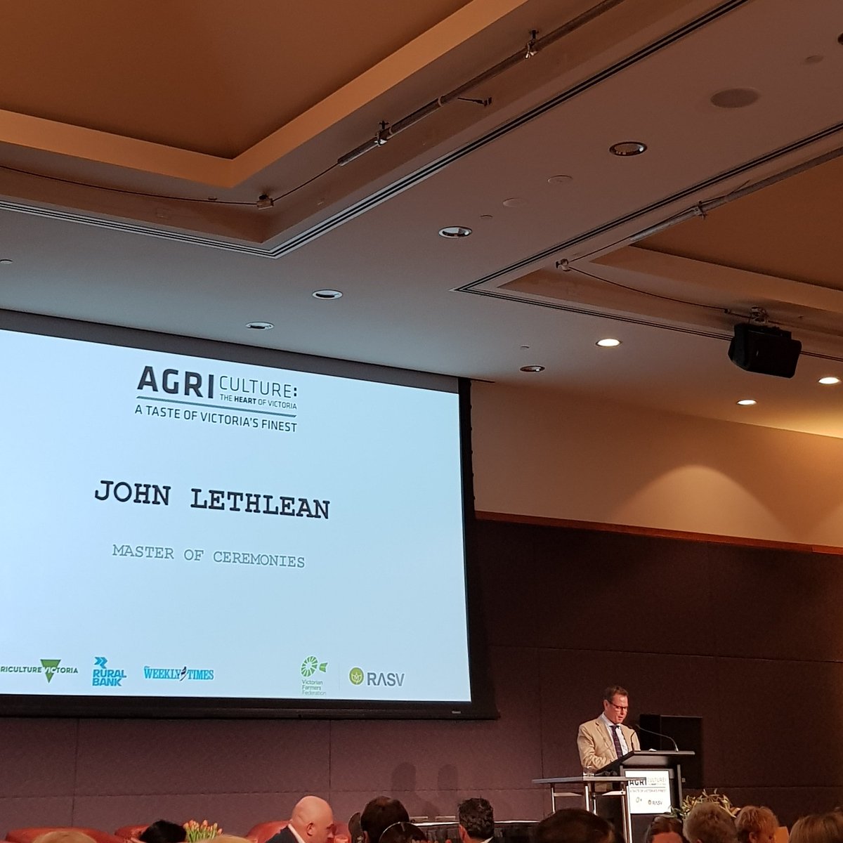 HeartofVIC's tweet photo. Welcome @JohnLethlean! #heartofvic @VicFarmers @RAS_Vic https://t.co/gw3mcDNMHX