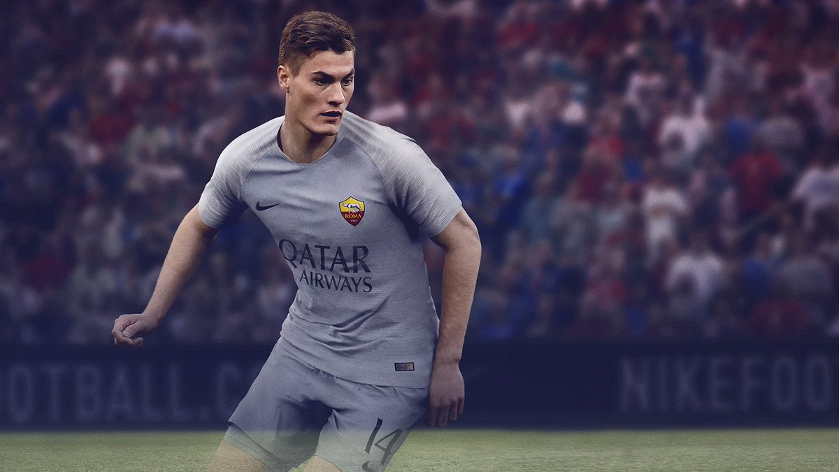 uniforme novo da roma