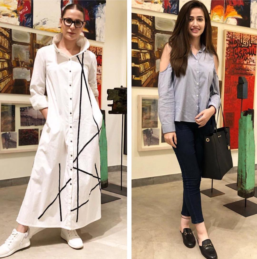 tunetvofficial's tweet image. #Nausheenshah and #SanaJaved at the #Citysession gig to hear @umairjaswal live in #Karachi 
#umairjaswal #narahoon #cityfm89 #umairjaswalofficial #TuneTV