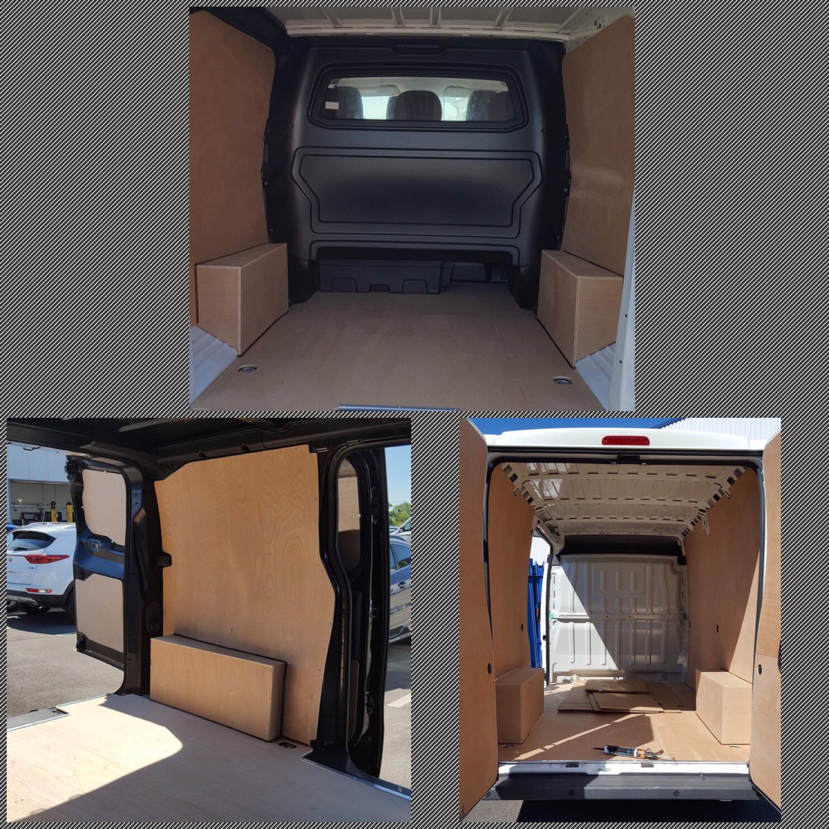 ProplyLtd's tweet photo. A few of yesterday's vehicles we plylined, was certainly a hot one ☀️ #citroen #plyline #citroendispatch #berlingo #citroenrelay #sunnydays #hothothot #vanlife #stokeontrent https://t.co/IVrE8GEbb6