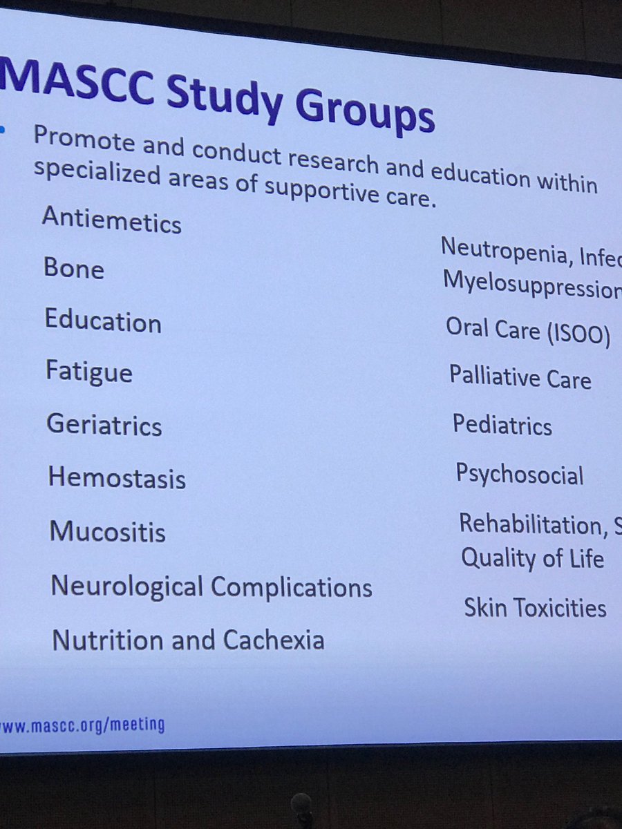 #mascc18 #uhsft #ukons. This really rocks my world