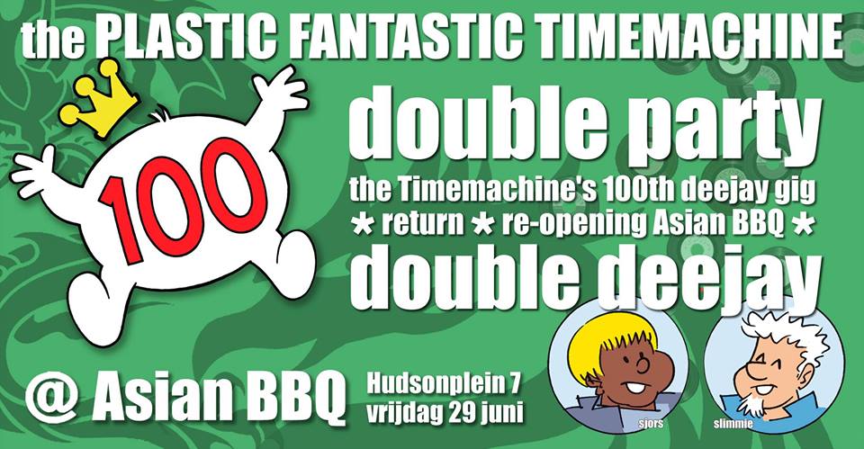robertvdkroft's tweet photo. 100th deejay-gig: vrijdagavond 29 juni, the Plastic Fantastic Timemachine @ AsianBBQ, Hudsonplein 7, Rotterdam. eten + muziek vanaf 17.30u, party vanaf 20.30u. Voor iedereen een gratis rode Bellofresco bubbelwijn!
Let's get the party started! 🎉
https://t.co/iekQPwyVjg https://t.co/f76cqOSXkQ