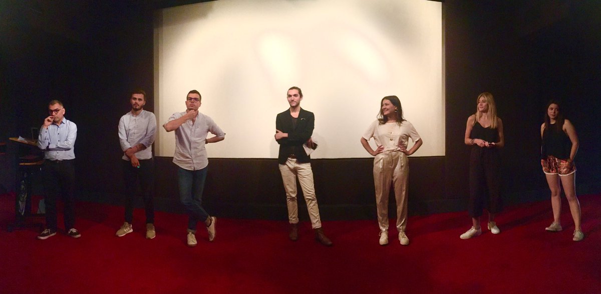mariebrunel14's tweet photo. Thanks #cinemasterclass pour cette présentation sur le cinéma ! #mbadmb #transfonum https://t.co/VFSsv8QTXl
