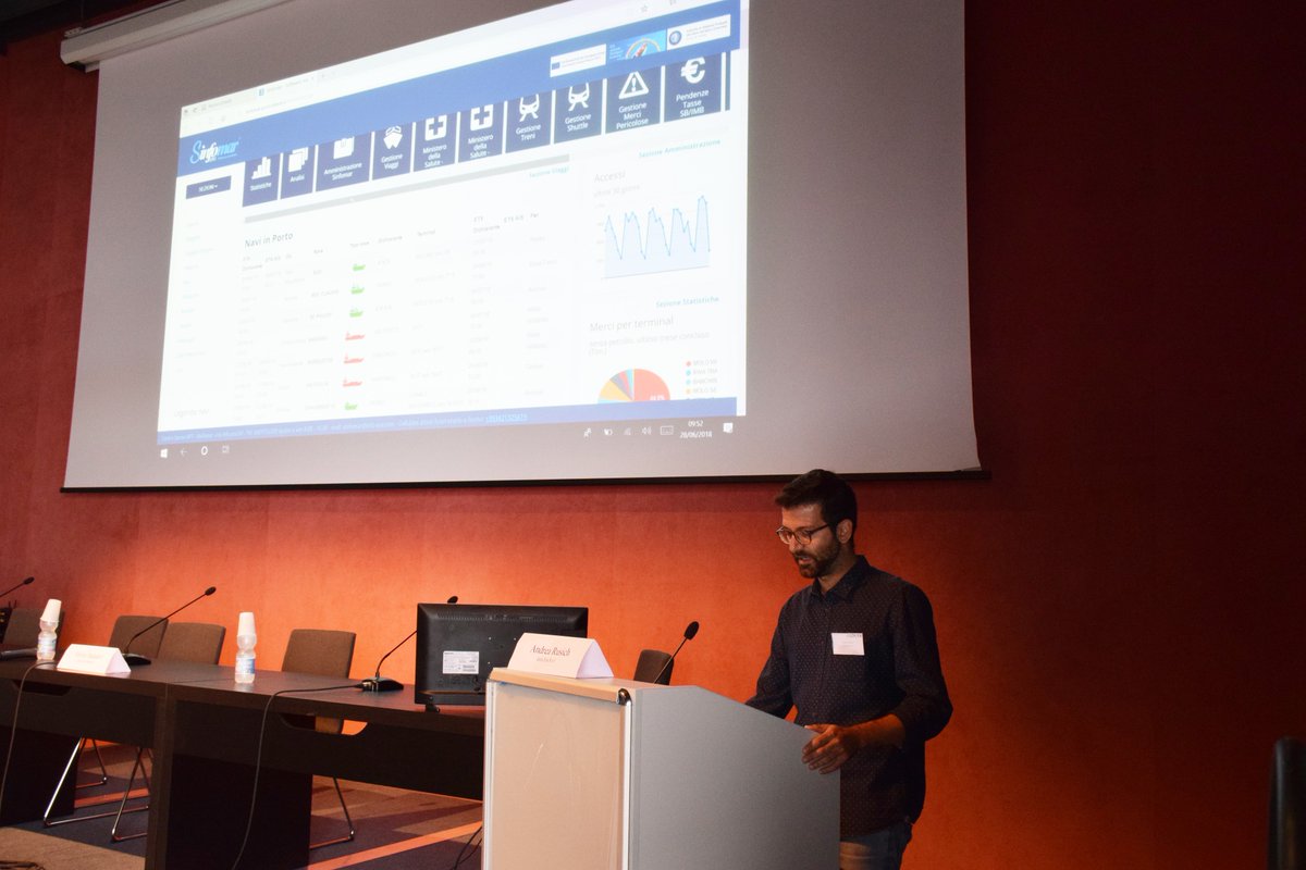 FENIX_LogistiX's tweet photo. A #Data Sharing Network for #Ports – Tried and Tested - 2nd day of the meeting with a TESTFEST with @UniTrieste @PolibaOfficial #Fernetti #Infoera #Giventis https://t.co/kT4luaZkr9