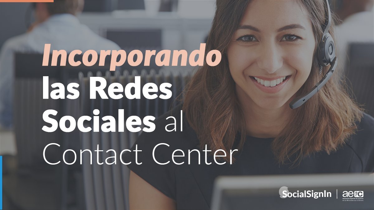 AEERC_es's tweet photo. ¿Cómo está tu #contactcenter llevando la #atenciónalcliente en las #redessociales? #SocialSignIn se asoció con @AEERC_es para obtener una idea del servicio al cliente digital ￼ #custserv #atencióndigitalalcliente. Participa aquí  https://t.co/qX4yTwV2yn https://t.co/1wM4FIjtvs