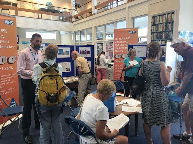 MyLifeAFullLife's tweet image. Thank you to everyone that came and chatted to us at Ryde Library yesterday about the potential changes to acute (hospital based) services on the Island.  Missed us?  We're at the Riverside Centre, Newport now until 1.30pm today (28th June) waiting for your questions and views