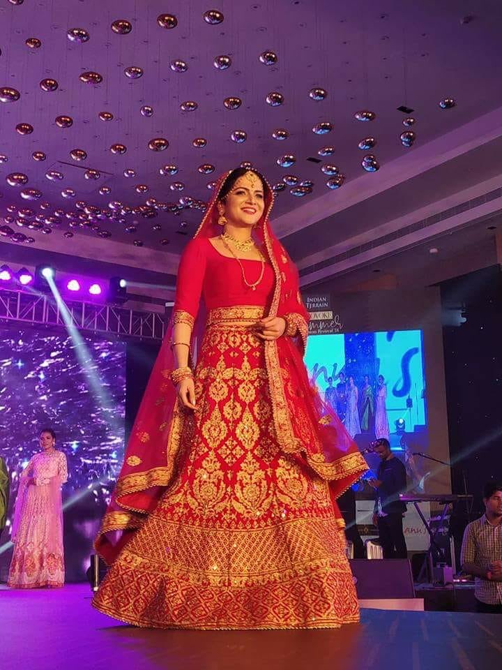 western dress for ramp walk