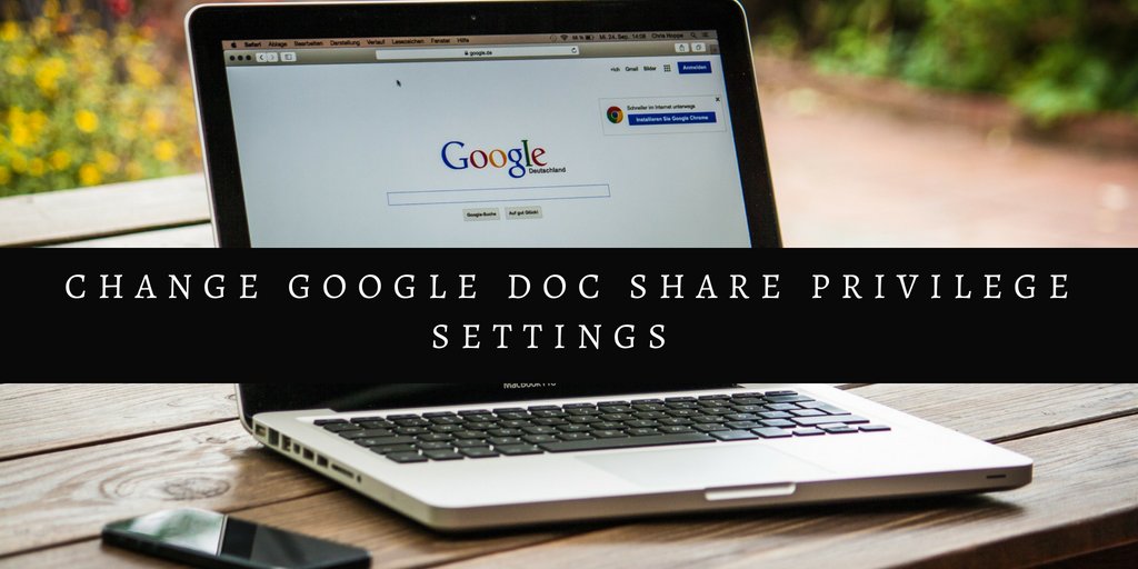 Sometimes is little bit confusing google doc share privilege settings in following link will provide you with some explanation with some steps to handles your google doc settings : bit.ly/2Kxvvha 

#googledoc #googletips #gdocstips #howtogoogle #Gsuite #howtotech
