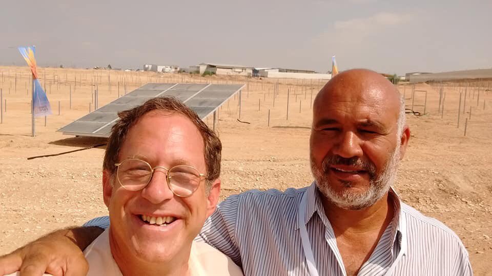 Historic groundbreaking of the first #Bedouin #solar field, at #Tarabin! Proud to pioneer this economic social sphere in #Israel, as we do in #Africa.