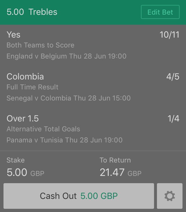 TipsSquid's tweet image. Todays Football Bet ⚽️ #ENGBEL #SENCOL #PANTUN