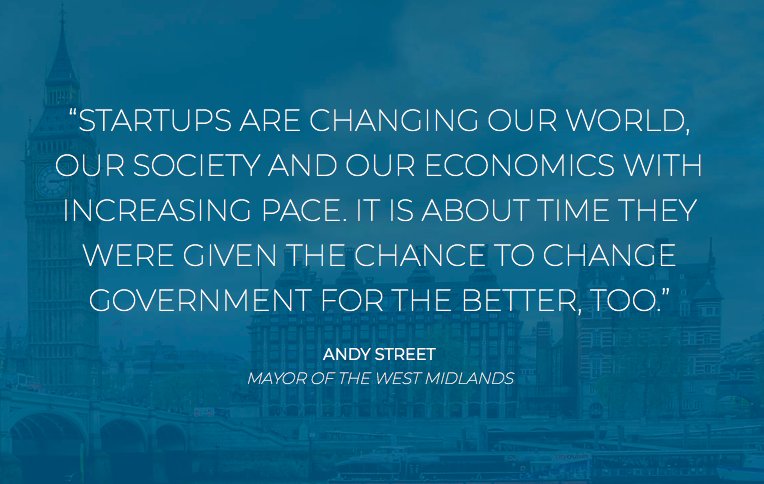 PUBLIC_Team's tweet image. @andy4wm believes that we need #TechStartups to drive innovation in our #PublicSystem. What are your views on this?