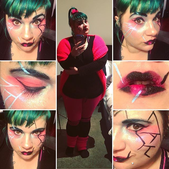 thelisaskye's tweet photo. More matchy matchy looks from Mona, bugfuck stressy times over here, I’m so glad I got a tiny hot second to reboot last week 👌 .
.
.
.
.
#luckyboy #pinkandblack #mona #vaporwave #eyes #femme #diylooks #diymua #dailydrag #youareyourart #workhardlivewe… https://t.co/WJlPGf3FPS https://t.co/VF4DFBv9fn