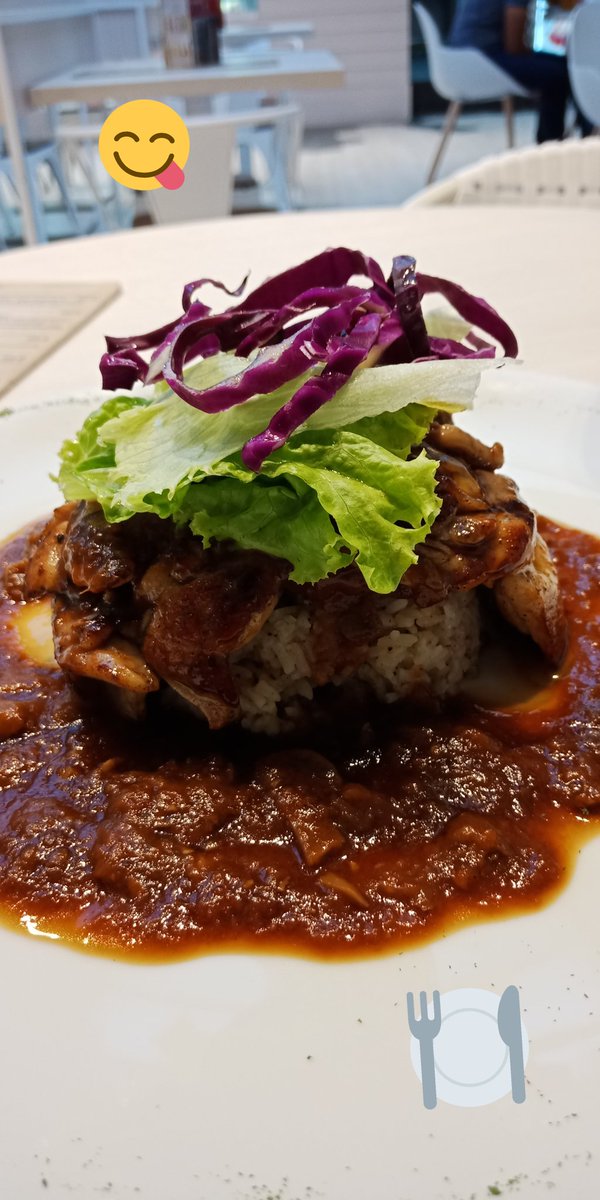 Makan ciangggg dulu yahhh 😀😁 #latepost