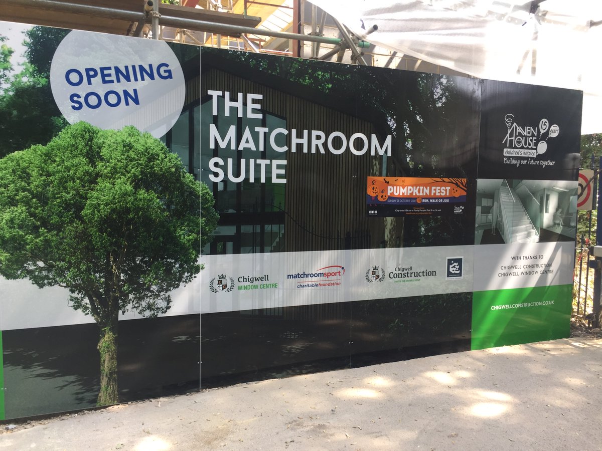 Our Matchroom Suite is taking shape <a href="/HavenHouseCH/">Haven House</a> - Huge thanks to the brilliant teams <a href="/ChigwellC/">ChigwellConstruction</a> and Tooley &amp; Foster - creating space for staff to support more families and children and raise the funds we need for the future. Thank you <a href="/matchroomsport/">Matchroom</a> for making this happen!