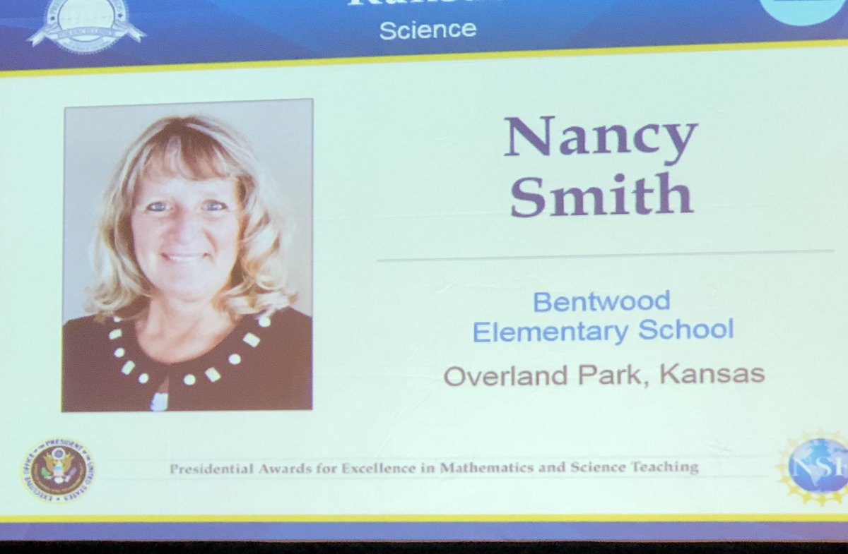 OlatheNEA's tweet image. We are proud of #OlatheNEA member  @Wiggleworm7 for earning the Presidential Award for Excellence in Mathematics and Science Teaching! We know @olatheschools and @foreverbentwood are proud of you too! #ONEAStrong