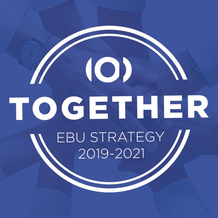 EBU_HQ's tweet photo. We are developing our new corporate strategy for 2019-2021 - Together. We would love to hear from Members about how we can help you address the challenges of the new media age. Visit our website to share your views: https://t.co/4M0jetl1hV #EBUGA #EBUTogether https://t.co/lJHjL7MLYW