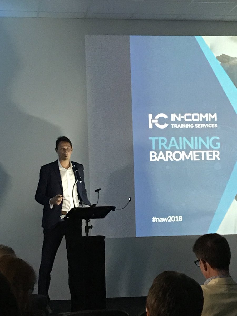 FBCMBMFG's tweet image. Gareth MD of @Incomm_training taking us through their Training Barometer #ukmfg #apprenticeships @marchescentre