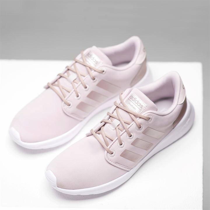 adidas cloudfoam qt racer trainers ladies