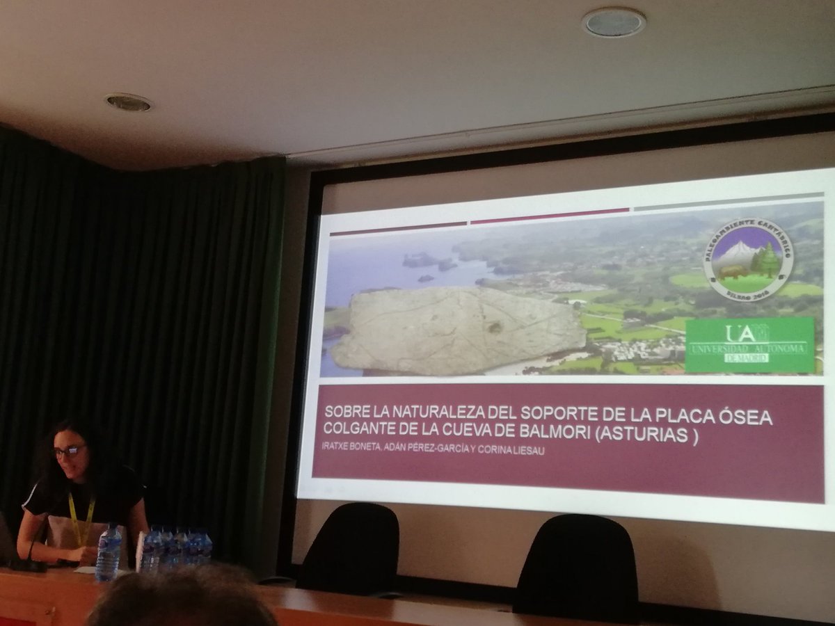 Prb20181's tweet photo. Iratxe Boneta nos saca de dudas sobre la naturaleza del soporte de la placa ósea colgante de La Cueva de Balmori (Asturias) https://t.co/bZdVuCZFhh